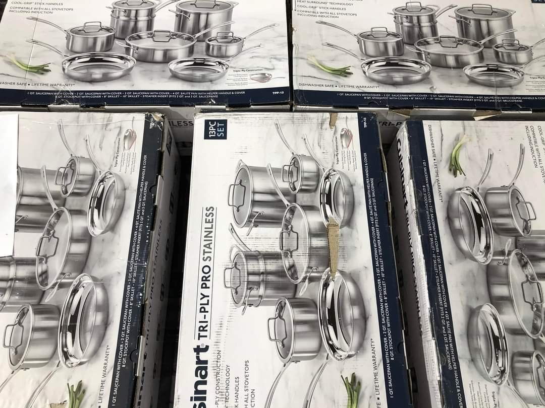 Cookware sets pallet