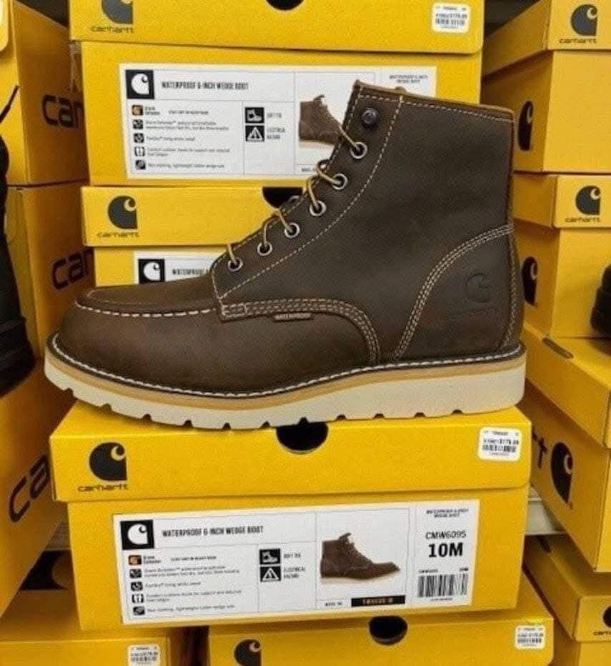 Carhartt boots pallet