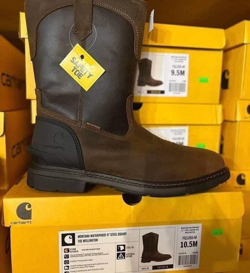Carhartt boots pallet