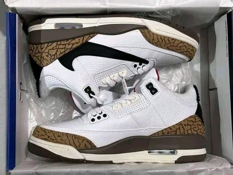 Pallet of sneakers