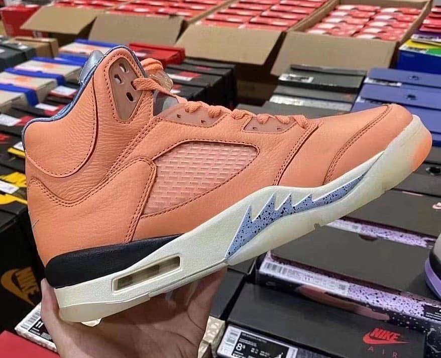 Pallet of sneakers