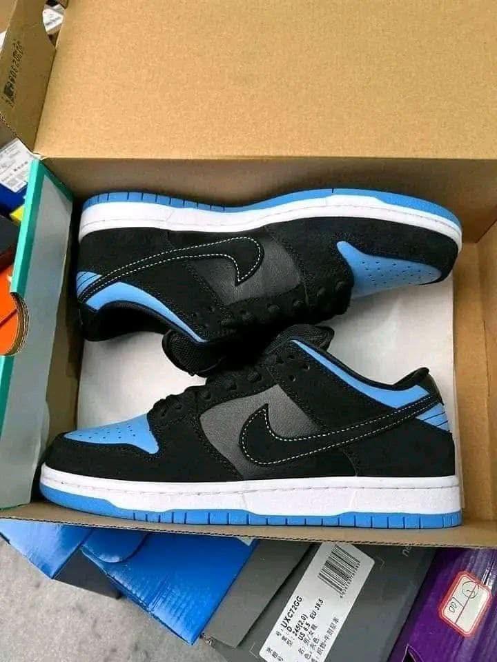 Pallet of sneakers