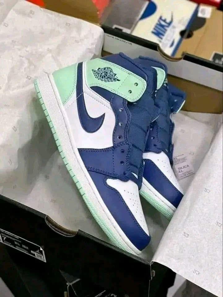 Pallet of sneakers
