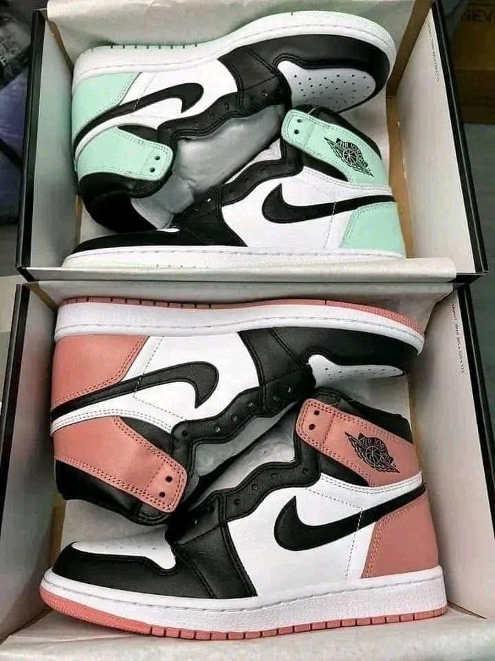 Pallet of sneakers