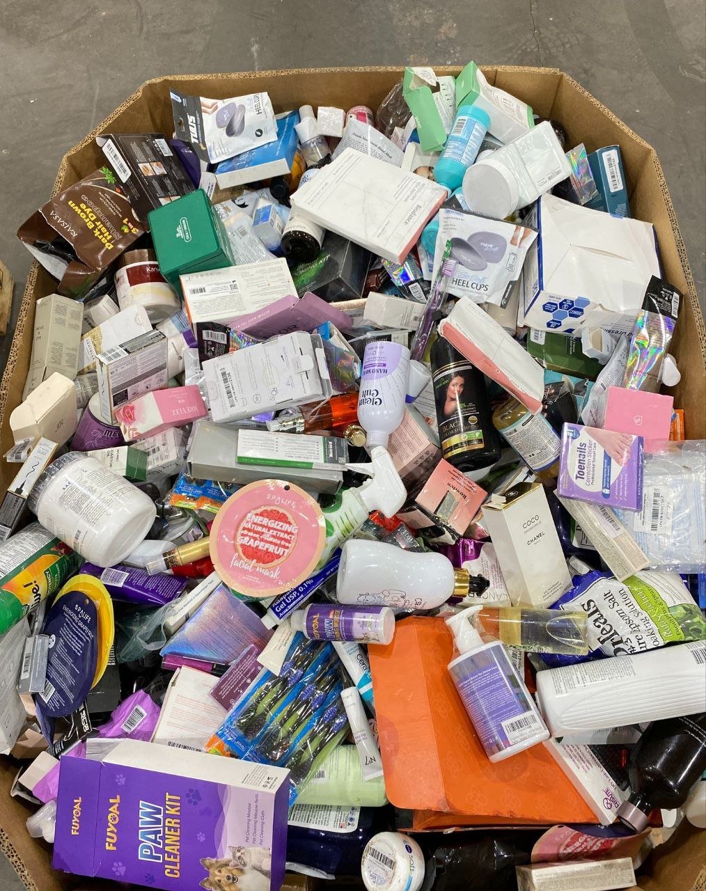 health and beauty liquidation pallets