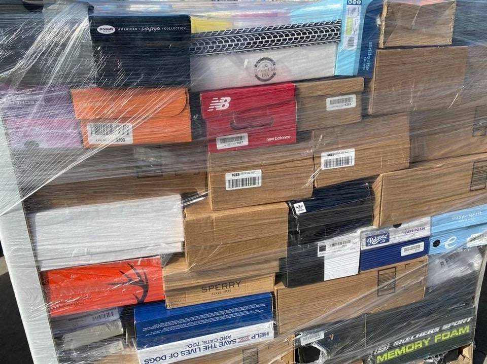 Mixed Shoes pallet